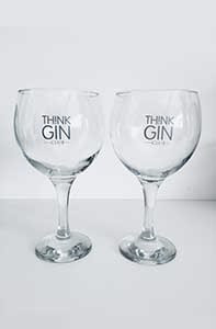 2 Think Gin Balloon Glasses