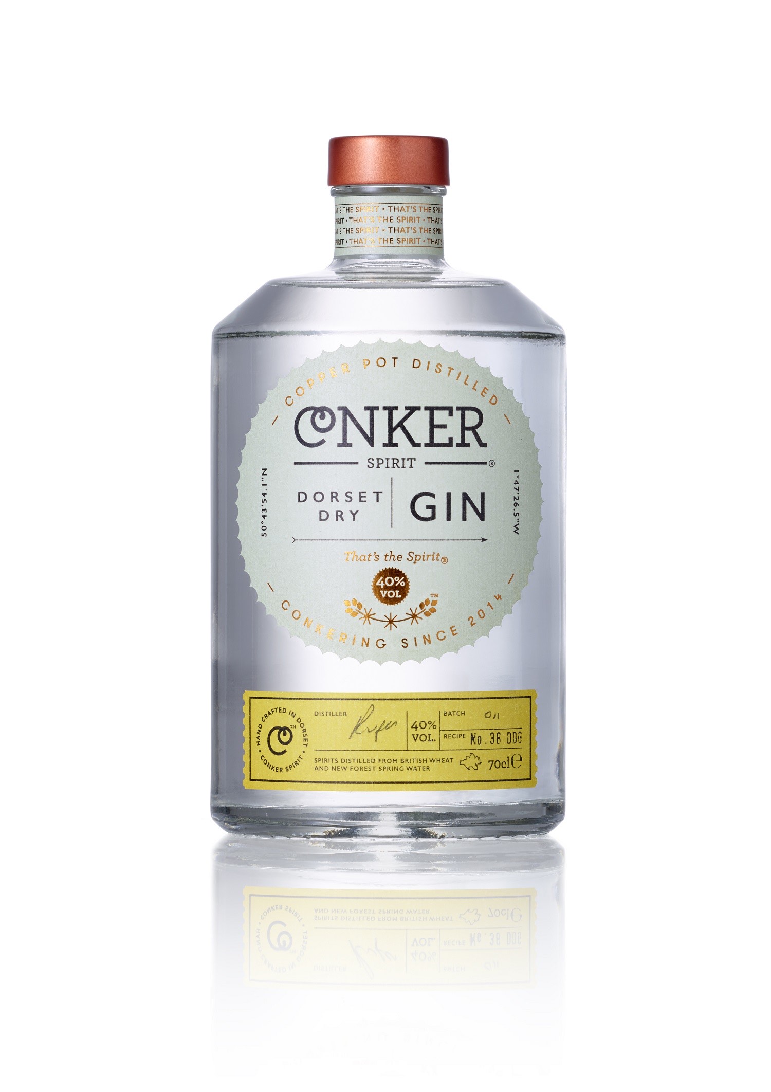 Conker Spirit Gin, Artisan Gin, Gin Club