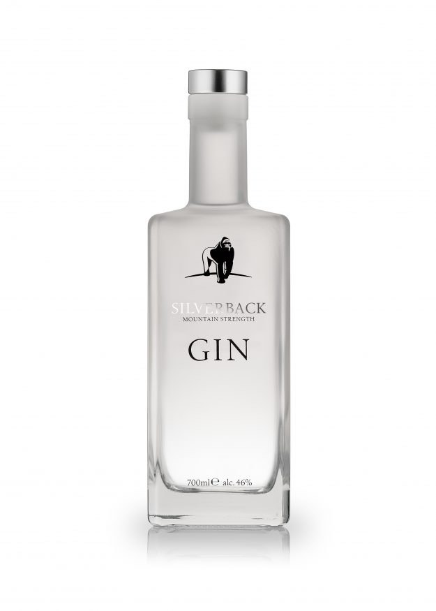 Silverback Gin on white background Silverback Gin, Artisan Gin, gin Club