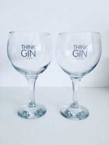 2 Think Gin Balloon Glasses