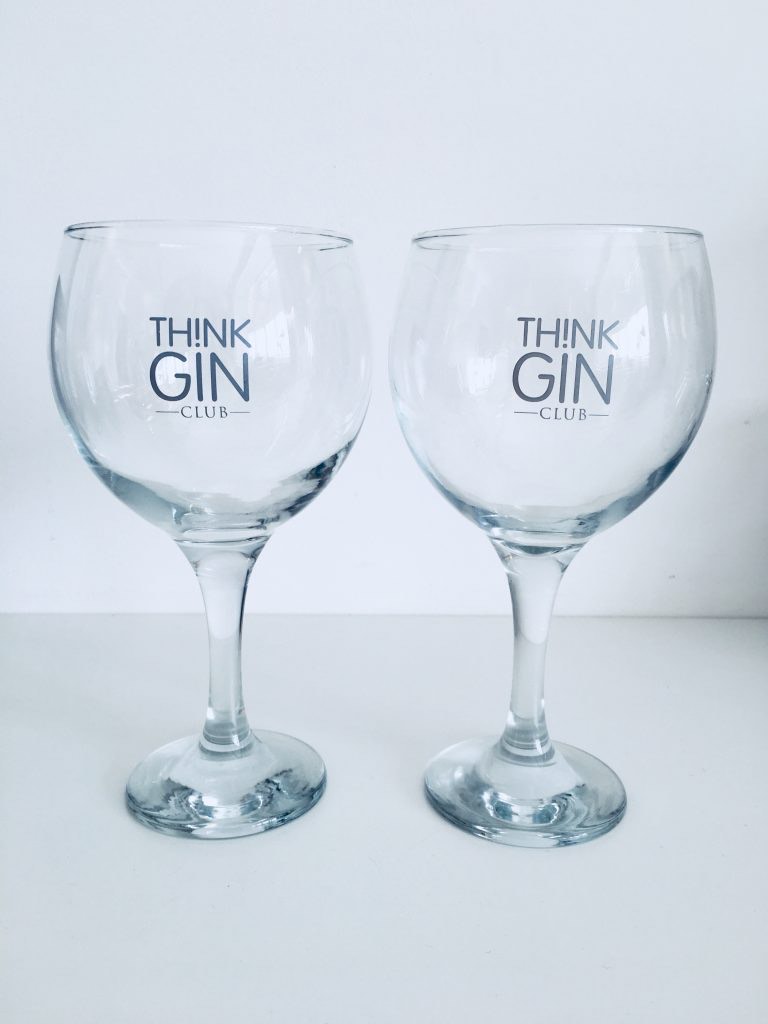 2 Gin Glasses Online Gin Shop Think Gin Club Gin Subscription Club