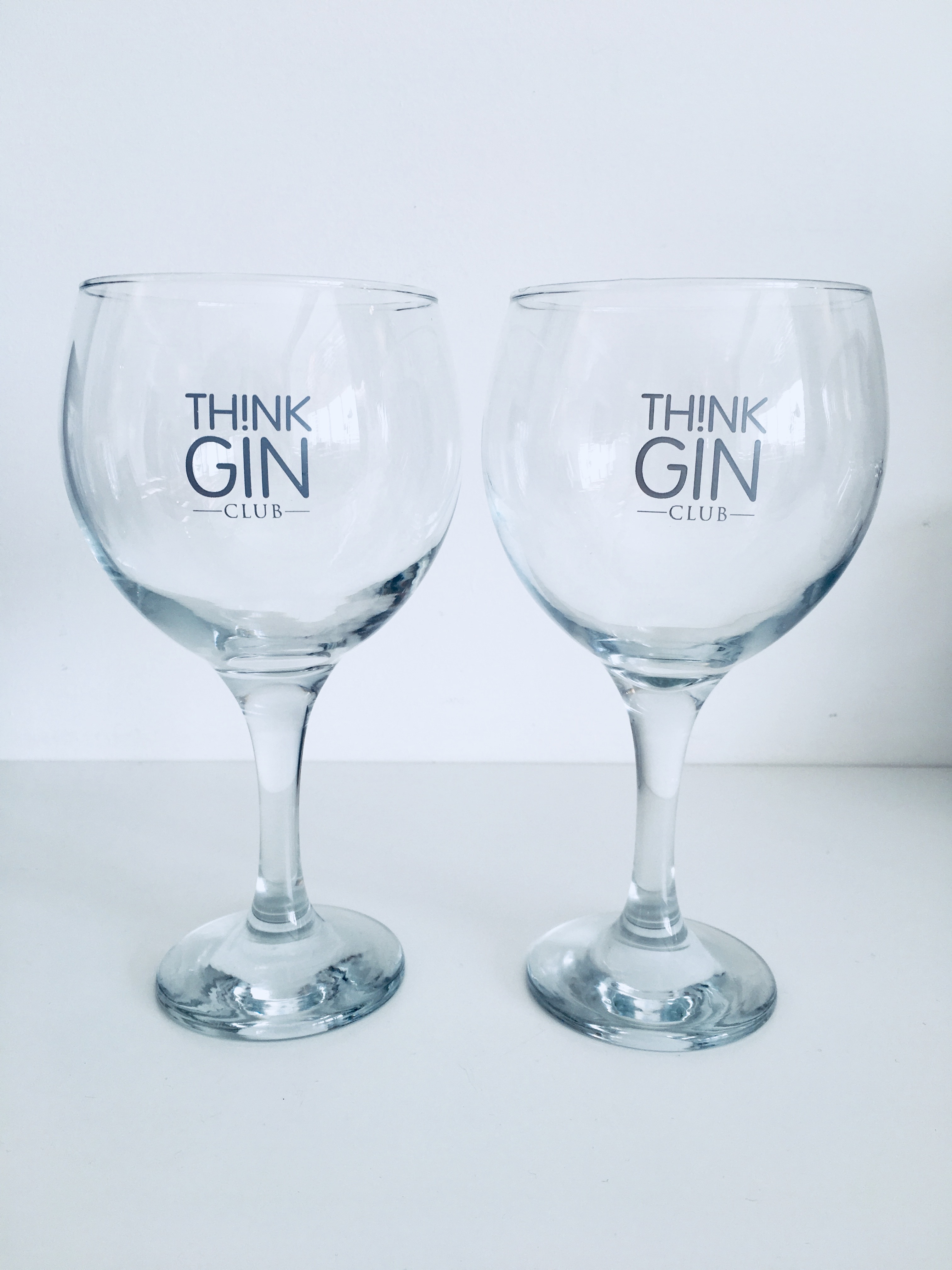 2 Gin Glasses Online Gin Shop Think Gin Club Gin Subscription Club
