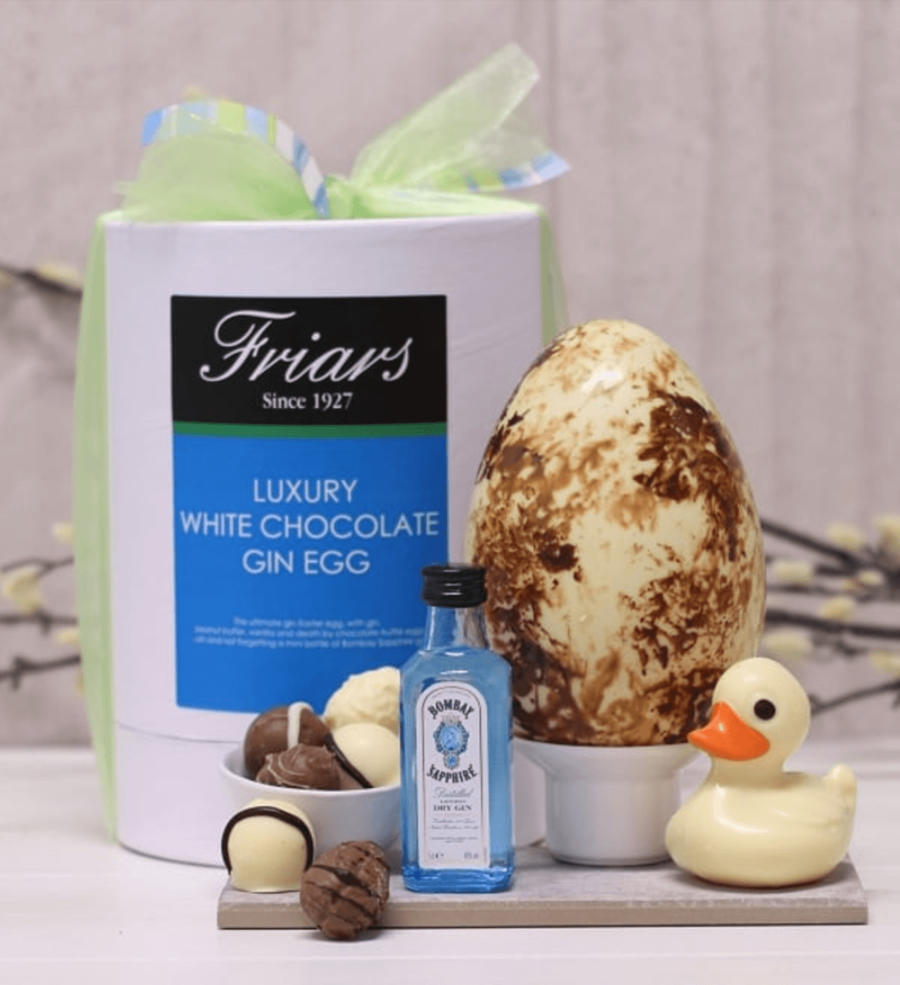 Friars Luxury White Chocolate Gin Egg