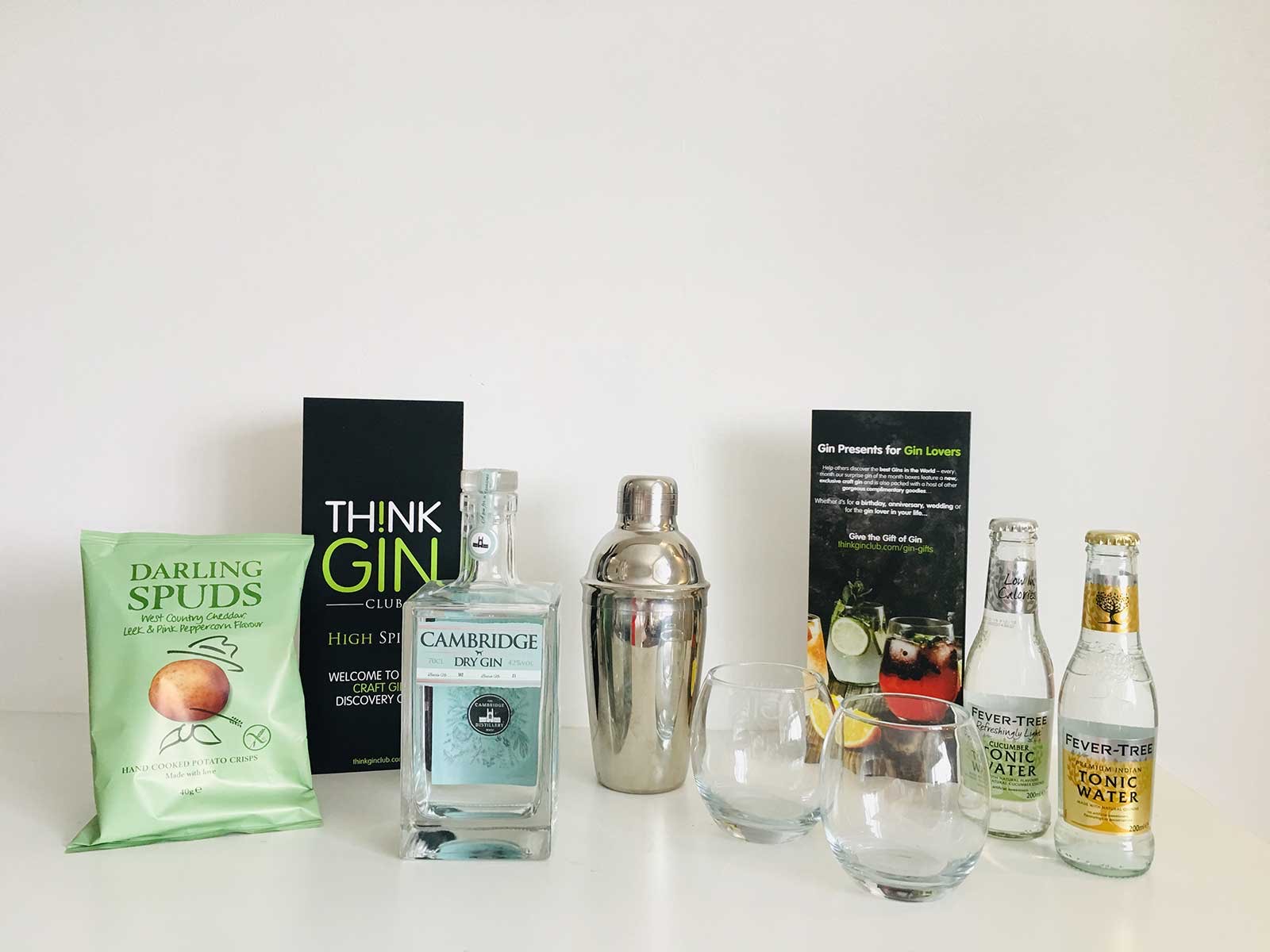 Cambridge Dry Gin box of the month