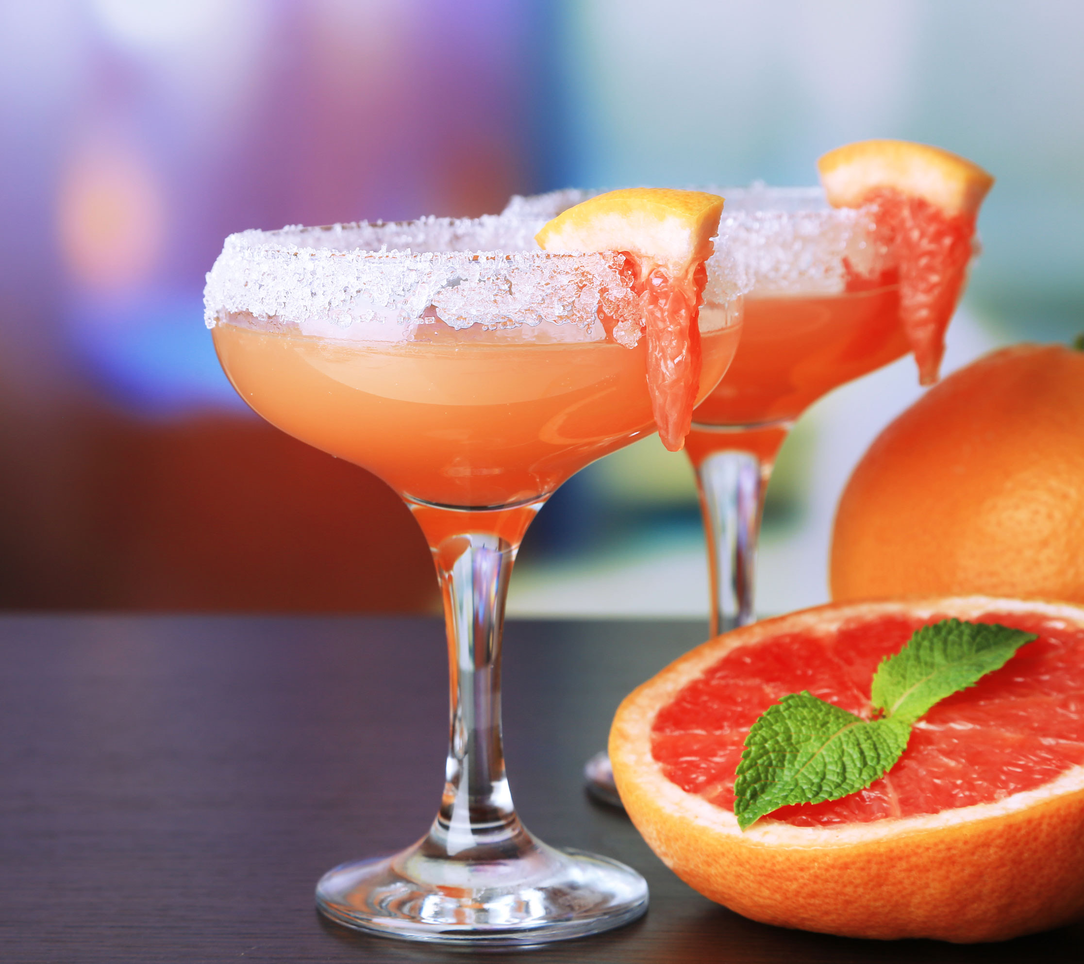 Pink Grapefruit Gimlet