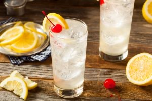 Sacred Pink Grapefruit Tom Collins