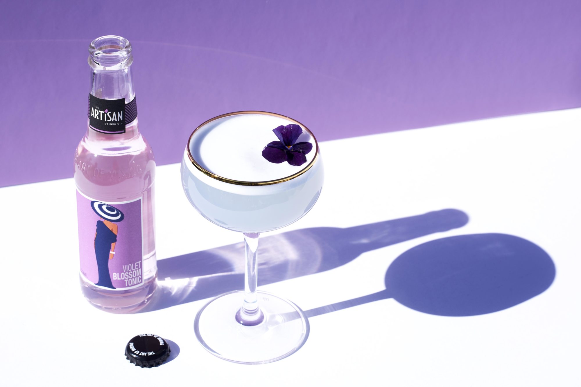 Violet Blossom Cocktail