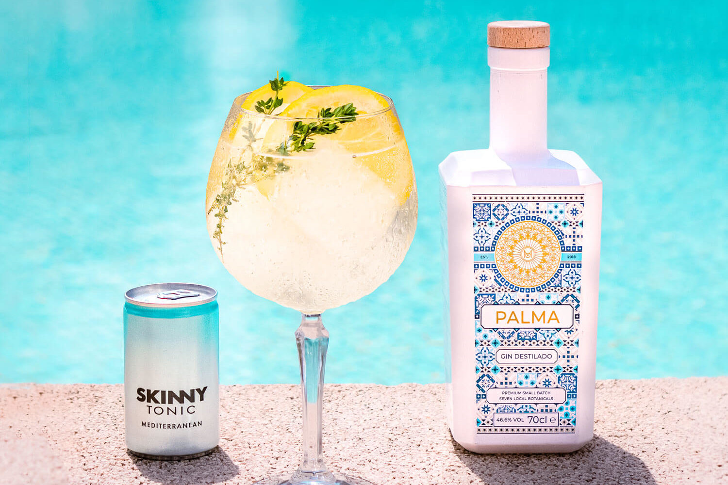 Palma skinny lemon & thyme spritz