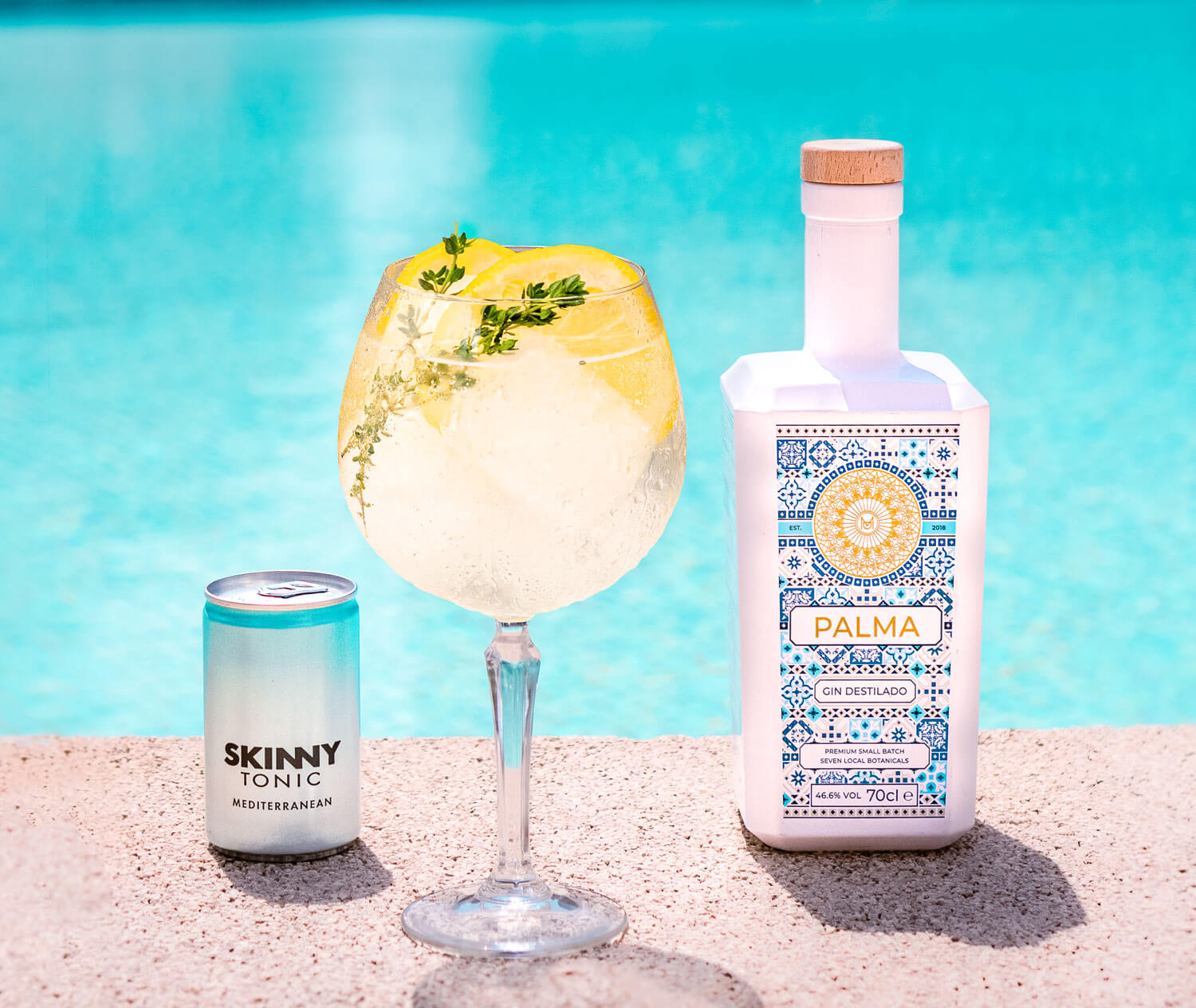 Palma skinny lemon & thyme spritz